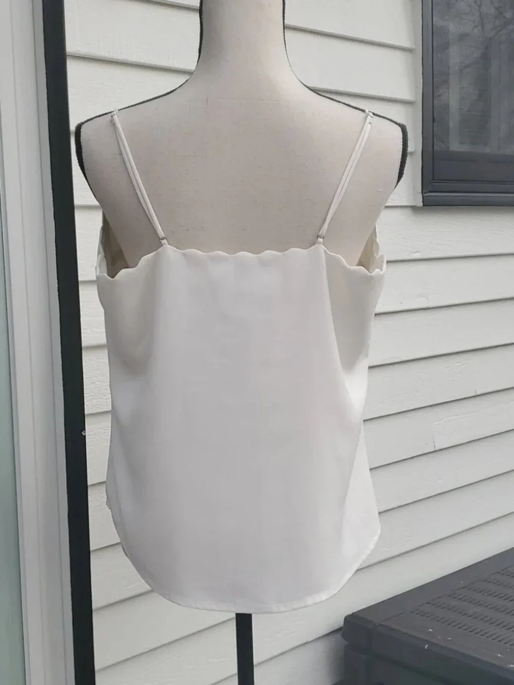 J. Crew Scalloped Hem Cami Size 12 | Scallop Hem Sleeveless Top